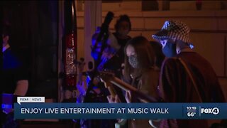 Enjoy live entertainment at Music Walk