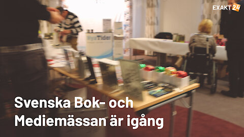 Febril aktivitet på Svenska Bok- och Mediemässan 2021