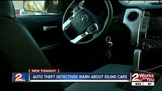 Colder weather coming, police warning drivers of idling car thefts
