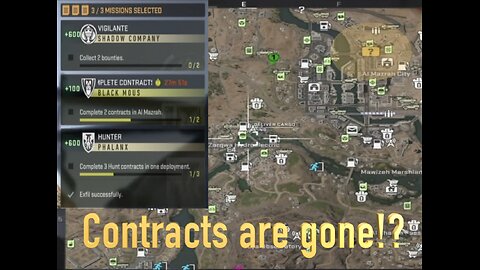 Bounty/Hunts. Contract tampering by Activision/IW?