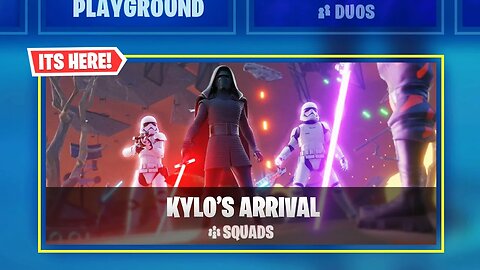 *NEW* "KYLO RENS ARRIVAL" LTM! *GAMEPLAY* - FORTNITE X STAR WARS EVENT!