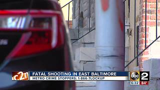 24-year-old man killed in East Baltimore Friday night