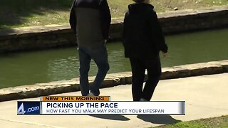 Study shows fast walkers expected to live longer