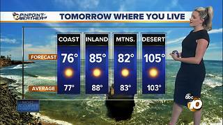 10News Pinpoint Weather with Jennifer Delacruz