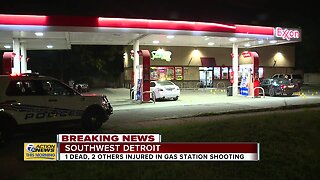 1 dead, 2 injured in gas station shooting in Detroit
