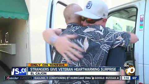 Strangers Give Veteran A Heartwarming Surprise