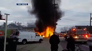 Fire breaks out at Milwaukee furniture store [VIEWER VIDEO]