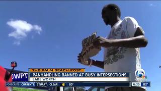 Lake Worth approves new ordinance restricting panhandlers