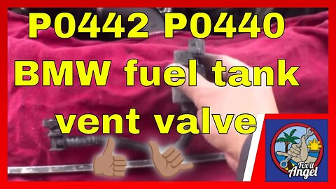 P0442 P0440 Fuel Tank Vent Valve Replacement BMW 328i√ Fix it Angel