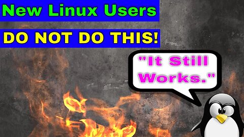 Linux User Reacts - MISTAKES THAT NEW LINUX USERS DO WHILE STARTING TO USE LINUX