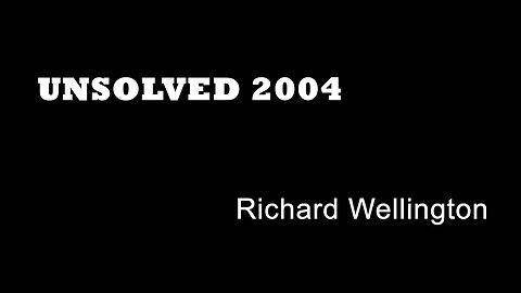 Unsolved 2004 - Richard Wellington - Willesden Murders - Gun Crime - London True Crime - Cold Case