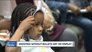 Shooting without bullets art on display