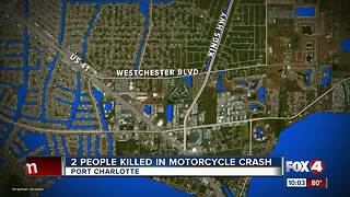 2 People Killed in Motorcycle Crash