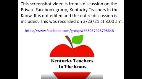 Kentucky Teachers Exposed -- Gay Teachers Praised