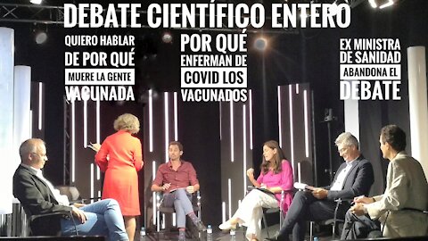 Debate Científico entero, oficialistas VS médicos disidentes