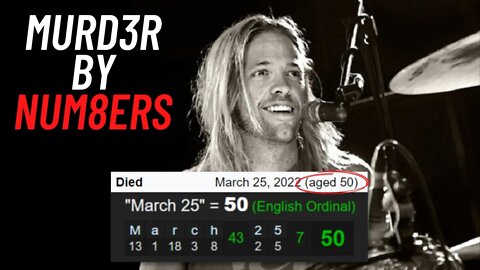 Taylor Hawkins Sacrificed By Foo Fighters 50 Days After His 50th Birthday...