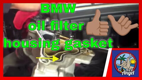 Replace Oil Filter Housing Gasket BMW 3 Series E90√ Fix it Angel