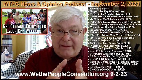 We the People Convention News & Opinion 9-2-23