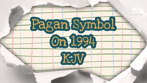 Pagan Symbol in NKJV