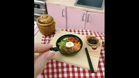 ASMR Korean Rice Dish For Lunch Tiny Kitchen