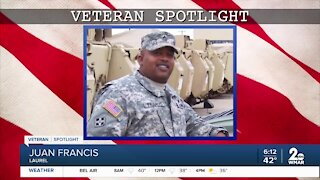 Veteran Spotlight: Juan Francis of Laurel