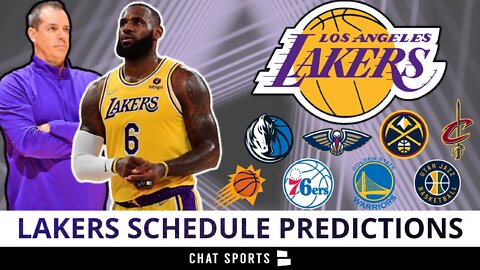Lakers Schedule Projection: Predictions For Final Stretch | Will Los Angeles Make The NBA Playoffs?