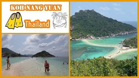 Koh Nang Yuan Island - One Of The Most Scenic Places In Thailand - Day Trip From Koh Tao 2023