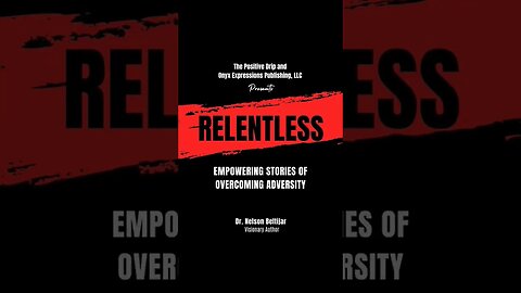 Relentless is releasing Saturday May 13th on Amazon. #RelentlessBookAnthology