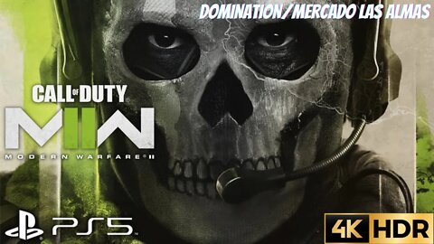 COD: Modern Warfare II (2022) | Domination on Mercado Las Almas | PS5, PS4 (No Commentary Gameplay)