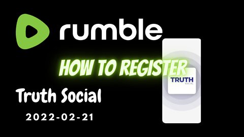 Truth Social - how to register