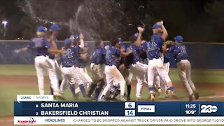 BCHS baseball wins valley championship 14-6 in comeback effort over Santa Maria