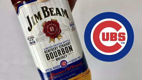 Limited Edition Chicago Cubs World Series Game 7 Batch Jim Beam Bourbon first look