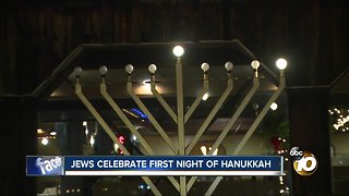 San Diegans celebrate Hanukkah