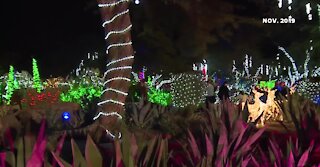 Ethel M Chocolate holds lighting ceremony for Cactus Garden today