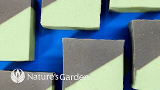 Whip Up Cold Process Soap Using French Green Clay and Activated Charcoal - Natures Garden
