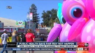 Kern County Public Health says fair may not happen