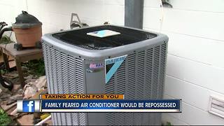 Family nearly loses AC unit after already being approved for financing | WFTS Investigative Report