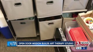 Open Door Mission opens art therapy studio