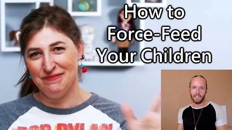 Mayim Bialik: How to Malnourish Your Children 🥝 Vegan Force-Feeding 🥦