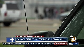 School districts close due to coronavirus