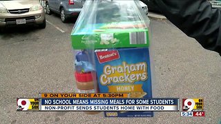 This charity feeds hungry kids over winter break
