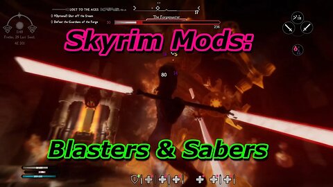 Skyrim Mods - Blasters & Sabers