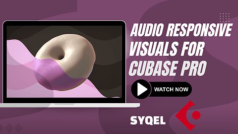 Music Visualizer for Cubase Pro