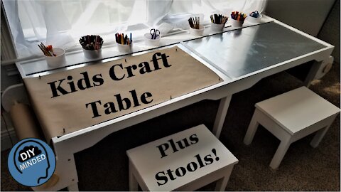 Kids Craft Table / School Desk
