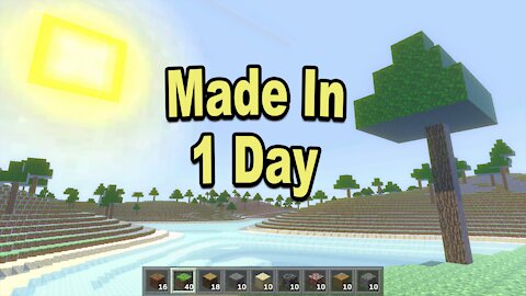 I Made Minecraft in 24 Hours!