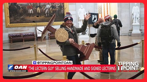 January 6th 'Lectern Guy' Auctions off Replicas of Pelosi's Lectern for Charity | TIPPING POINT 🎁