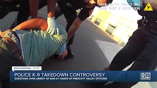 Police K-9 takedown controversy in Prescott Valley