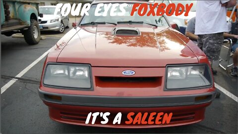 The Four Eyes Foxbody Mustang Saleen