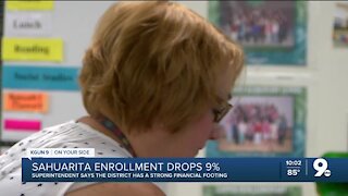 Sahuarita School District reports 9% drop in enrollment