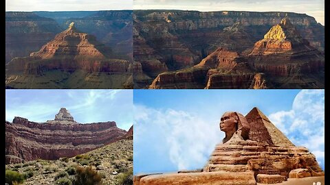 Os Monumentos Egípcios Proibidos do Grand Canyon